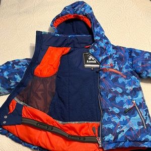 Boys Kamik winter coat size 5